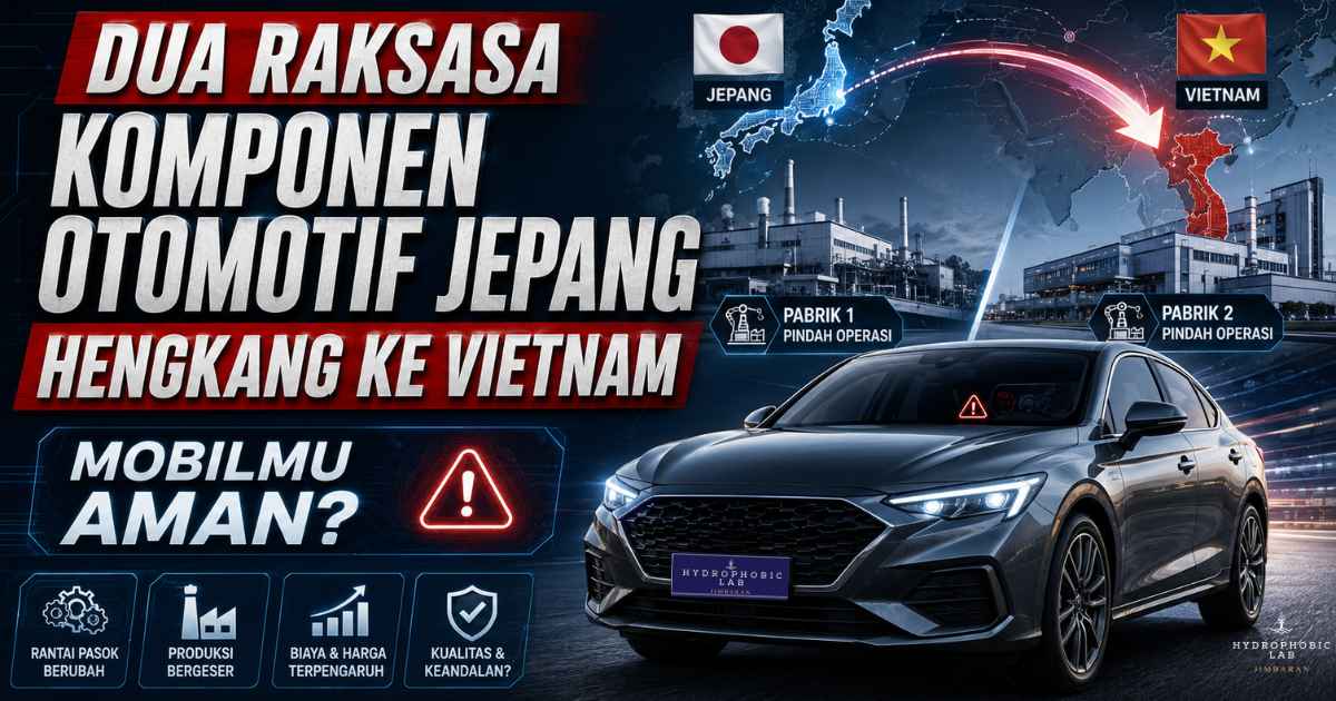 Dua Raksasa Komponen Otomotif Jepang Hengkang ke Vietnam — Mobilmu Aman?
